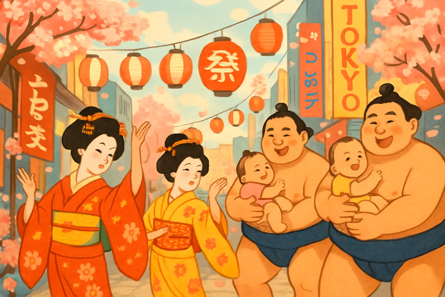 Exciting Tokyo Events: Geisha Dances, Baby Sumo, and Flower Festivals