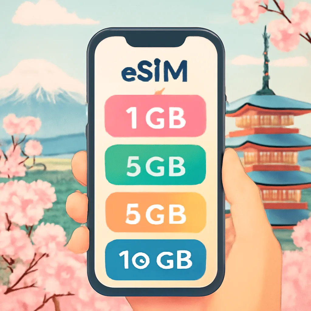 Best Japan eSIM Under $10: 7-Day Tourist Plans Compared